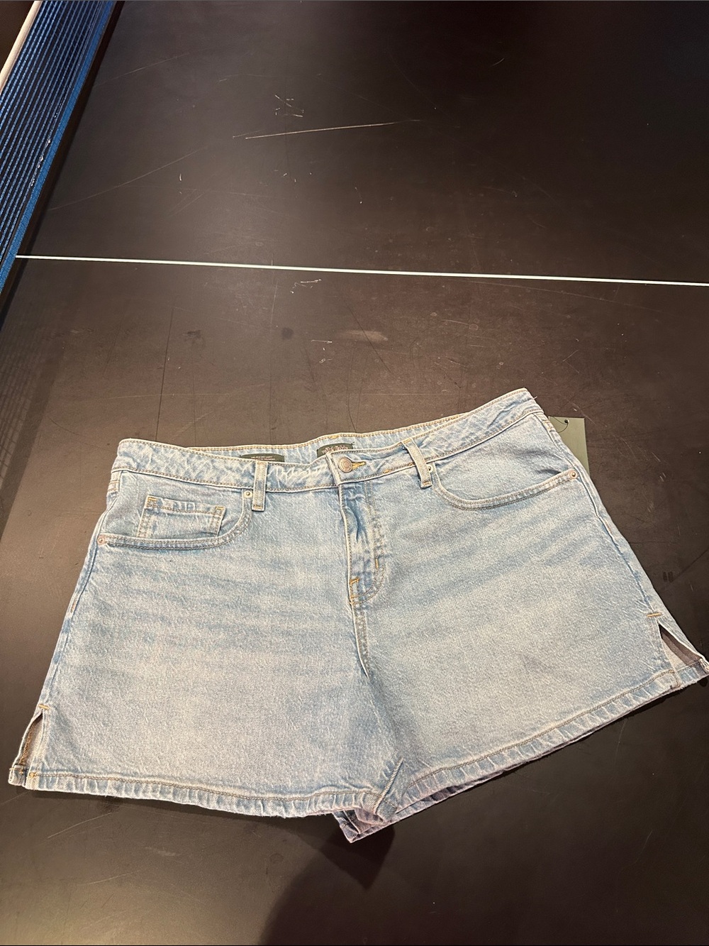 wild fable Light Blue High-Rise Denim Shorts